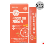 천호엔케어 식이섬유 담은 자몽스틱 젤리 15포 X12 : 비엔에스토어
