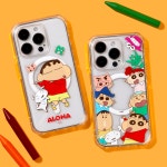 디자인스킨 맥세이프 그래픽 케이스 짱구는못말려 알로하 짱구 갤럭시S26 : DESIGNSKIN