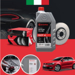 제미카 폴로(13~) 브렘보 브레이크오일 DOT4 저점도 1L : 제미카 스토어