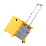 살림감성 박스 접이식 쇼핑카트 캠핑 마트 네모캐리어 : 리빙유어스