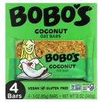 Bobos Oat Bars 코코넛 오트 바 4개입 각 85g3oz : 다닐그린
