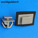 Worldgolden 100pcs 패스너 로커 패널 씰 펜더 클립 현대 87756-C8700 87758-B9010 : 돈나무20