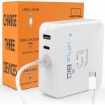 충전기 - MacBook Pro용 100W USB C 고속 충전기 - 추가 충전 포트(USBC 및 USB), 초장형 131인치 충전기, MacBook Pro : 청담스타일3호