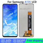 삼성 호환 갤럭시 A13 4G LCD 디스플레이 터치 스크린 패널 디지타이저 어셈블리 SM-A135F SM-A135M 수리 부품 6.6 인치 A135 : 돈나무20