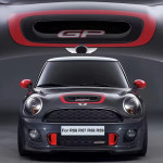 자동차 전면 터보 공기 흡입구 패널 장식 GP 스티커 BMW 미니 쿠퍼 S One D JCW R56 R57 R58 R59 외부 액세서리 : 돈나무20