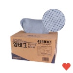 청소용품 영테크 산업용 와이퍼 150매 : 한결스토어203