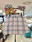 신디키즈 여아 장식벨트 체크 플리츠 스커트(속바지)CIWH25303 : 동아쇼핑점 신디키즈