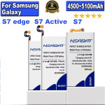 삼성 호환 갤럭시 S7 G930 엣지 G9350 G935 액티브 G891F 용 EB-BG930ABE EB-BG935ABE EB-BG891ABA 배터리 4500mAh 5100mAh : 돈나무19