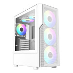 마이크로닉스 COOLMAX 스테디 (화이트) 미들타워 PC케이스 : 감성-플러스