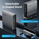 [호환] 맥북 호환 멀티포트 맥북 프로 호환 USB허브 어댑터 Vention 15-in-1 USB C HUB 10Gbps RJ45 4K60Hz 3.2 to HDMI 도킹 스테이션... 