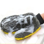 극세사 세차 워시미트 자동차 먼지제거 청소 장갑 : 정다운가게2