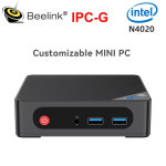 IPC-G 팬리스 맞춤형 미니 PC 인텔 셀러론 N4020 최대 2.8GHz DDR4 SSD 2 x 기가비트 LAN Wifi 5 BT5.1 1 HD DP 3 USB3.0 : 돈나무18