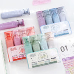 애교살펜슬 성운 컬러 하이라이터 펜 세트 그림 그리기용 블링 샤이니 아트 마커 학교 A7438 4 개 : 더블유케이무역