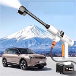 고압 세차건 무선 충전식 리튬배터리 800w 살수기 세차기 분사기 분무기 세척기 농약 살포기 세차 세차장 : 아리아75