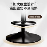 카운터의자 계산대 의자 가죽 미용실 등받이 높은 마트 바체어 : 마에스트로무역