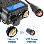 ABBREE AR-188 SMA 암 안테나 듀얼 밴드 144/430MHz Baofeng UV 5R 5RH 21 Pro Quansheng K5 K58 워키토키 햄 라디오 : 돈나무18