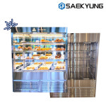 세경 스마트도어 비냉 쇼케이스 1200 스텐 반자동 고급형 H1900 : 행복한 냉장고