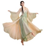 한국무용 고전무용 의상 세트 공연복 연습복 : 무지개직구