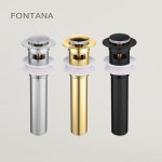 폰타나 무광 컬러 자동 오버 폽업 TP-G8110 세면대 팝업 부속 : THE 타일