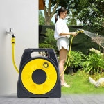 베란다 물 청소 호스 릴 분사기 고압 다용도 코일 정원 : 스페셜77