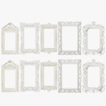 다꾸 다이어리꾸미기 엔틱 빈지티 액자 프레임 프렌치포토 : 윤남매 마켓