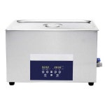 초음파 세척기 쥬얼리 실험실 휠 녹제거 금속 클리너 22L 고출력 720W : 디자인샘터