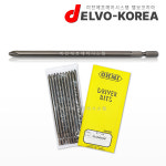 OHMI V-14 2X6X150 십자비트 10개입 5mm 육각 전동드라이버 비트 오미 : 하코툴