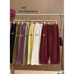 807JZX F8079 한국 남친 0 시미터 팬츠 7컬러 데님 코튼 캐주얼 커브드  여성 캐주얼 칼바지 : 매스플렛폼