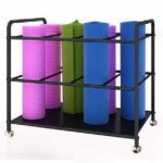 요가 매트 정리 요가매트정리 소도구 헬스 진열 철제 : revidam