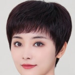 해윌 컷트 머리 커트 가발 통가발 숏컷 가발 : 따뜻한사화몰