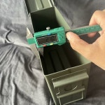 도다도다 철제 탄약통 소품함 밀리터리 케이스 탄약통모양 소형 보관함 미군 적재함 : 도다도다구매대행