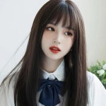 해윌 똥머리 가발 인모 통가발 통가발 자연 스러운 통가발 : 따뜻한사화몰