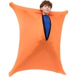 산호 다이내믹 무브먼트 감각 바디 양말 중간 키에 좋습니다41-51 자폐증 처리 장애 업데이트 버전 오렌지. Blue : 탑월드tm