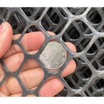 뱀차단망 울타리망 그물 양계장 휀스 메쉬 보호망 고라니망 안전망 1. 블랙-(두께0.8cm) 0.5x50m : 이레직구