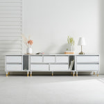 HSY11F 2단 수납 수납 다용도 거실 서랍장 세트 2350 : 히트가구