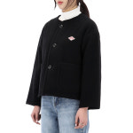 국내배송 단톤 라이트 카라리스 울 파일 자켓 DT-A0013 WLP BLACK : 구템즈
