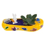 아동 다육이 고무신 토끼당근 화분 DIY 단체수업 그림 : 비에스케이101