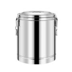 스텐보온국통 보온통 식당 뷔페 스테인리스 보냉 단열 대용량 음식 저장통 1. 50L(304스텐) : 에크베르