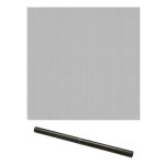 미끄럼방지 엠보싱 방수매트 서랍장 스크레치방지 깔개 반투명블랙 : 엘브로스