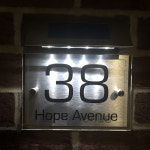 해빛정원 태양광간판 창문 옥외간판제작 작은 : 해빛정원