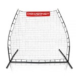 PowerNet 축구 야구 소프트볼 및 라크로스용 리바운더 트레이닝 네트 각진 멀티 스포츠 리바운드 피치 백 휴대용 양면 바운스 819584... 