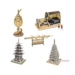 3D입체퍼즐 5종 모형 만들기 유명건축물 벡제의jkl574 : 미미샵Z