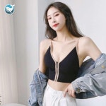 운동 앞 지퍼 기능성 스포츠브라 브라탑 브라 : 고래 마트