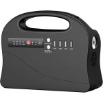 가정용 휴대용 발전소 100W 휴대용 태양광 발전기 LED 조명 발전기 6... 비상용 휴대용 충전소 출력 120Wh 휴대용 전원 뱅크 공급 : 삼선상회25