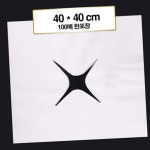 안마 마사지 얼굴 커버 부직포 안면 (100매) 일회용 베개 : 그마트