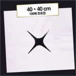 안마 마사지 얼굴 커버 부직포 안면 (100매) 일회용 베개 : 그마트