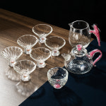 내열유리 차포트 찻잔세트03 : 풍성한정원