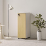 E0 자재 사무실 잠금도어 다이얼 미니 옷장 400 공간활용 원룸 틈새장 구석장 : 퍼니셀컴퍼니