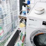 세탁실 틈새수납 자석형 수납 수납선반 좁은 슬라이딩 수납장 : 모드다