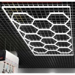 세차장 벌집조명 광택샵 LED 찬장 램프 작업장 실내 240x480cm : 엔케이디글로벌